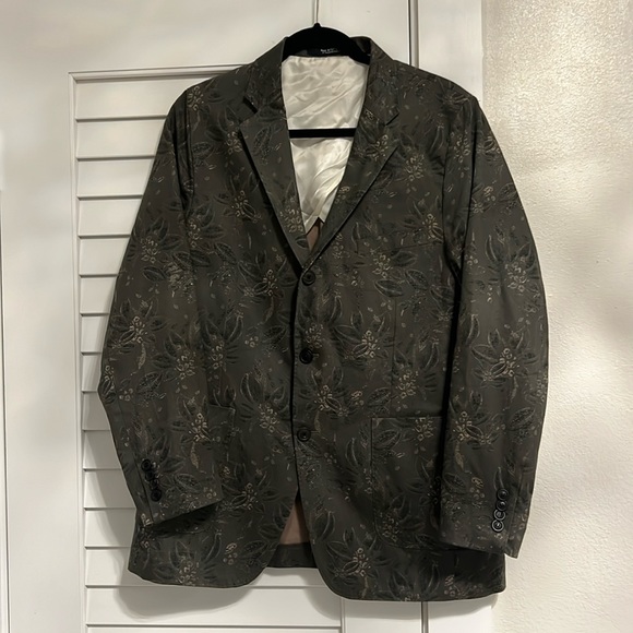 Todd Snyder Green Patterned Blazer - Picture 3 of 15